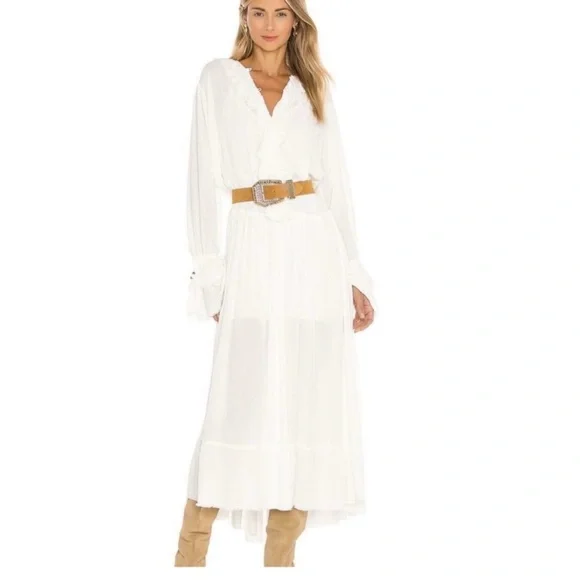 Free People Long Steeve Maxi Drees - Picture 10 of 10